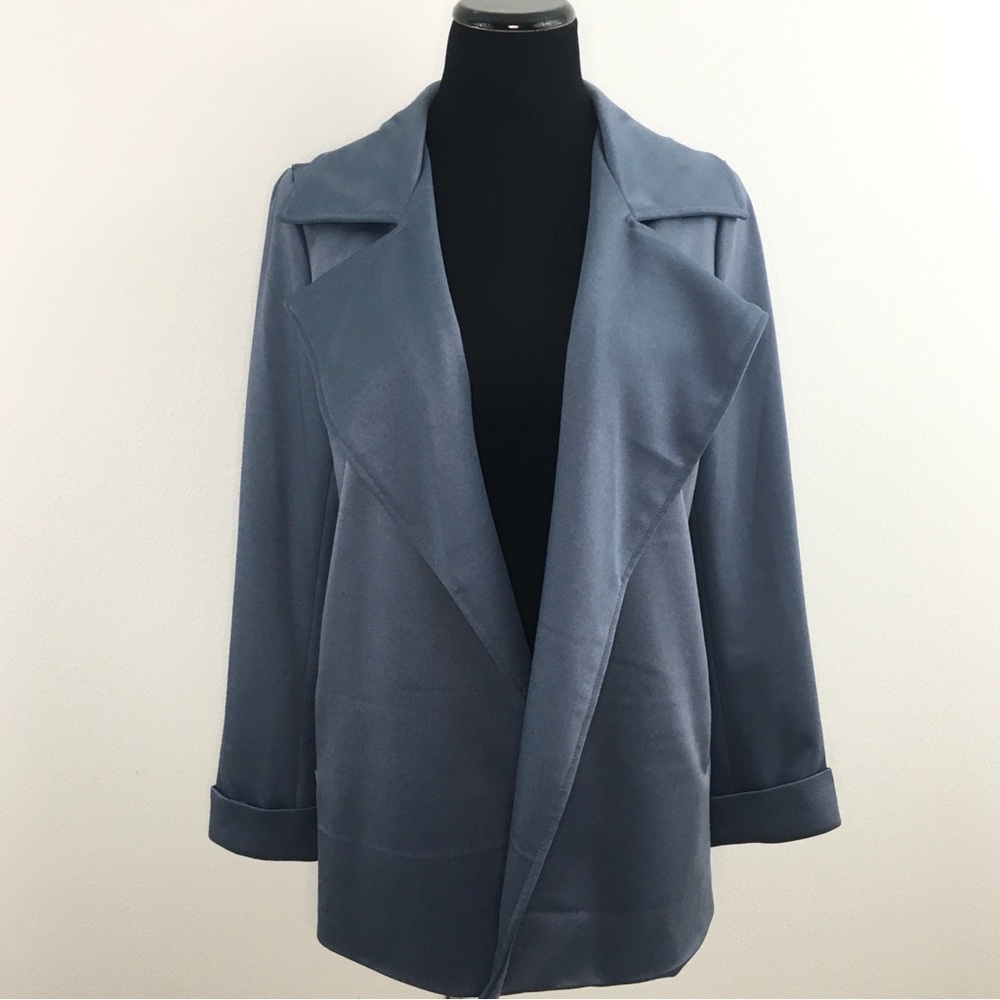 Adrianna Papell | Slate Blue Blazer